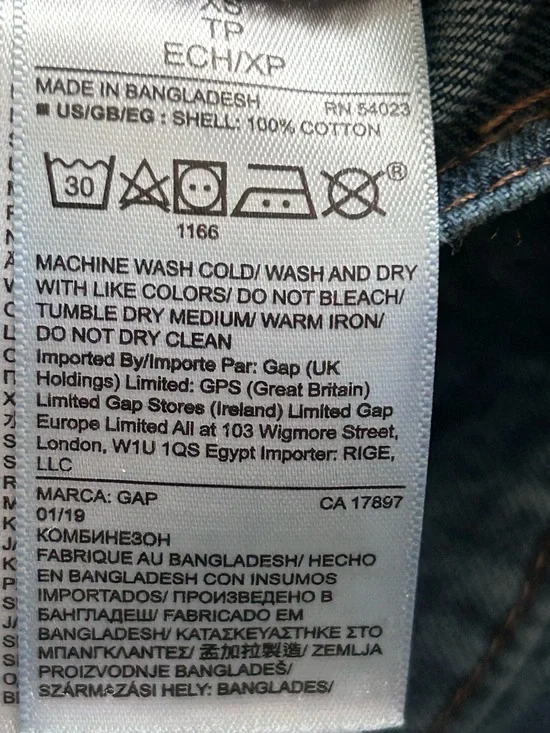 GAP Denim Overalls - Picture 7 of 12